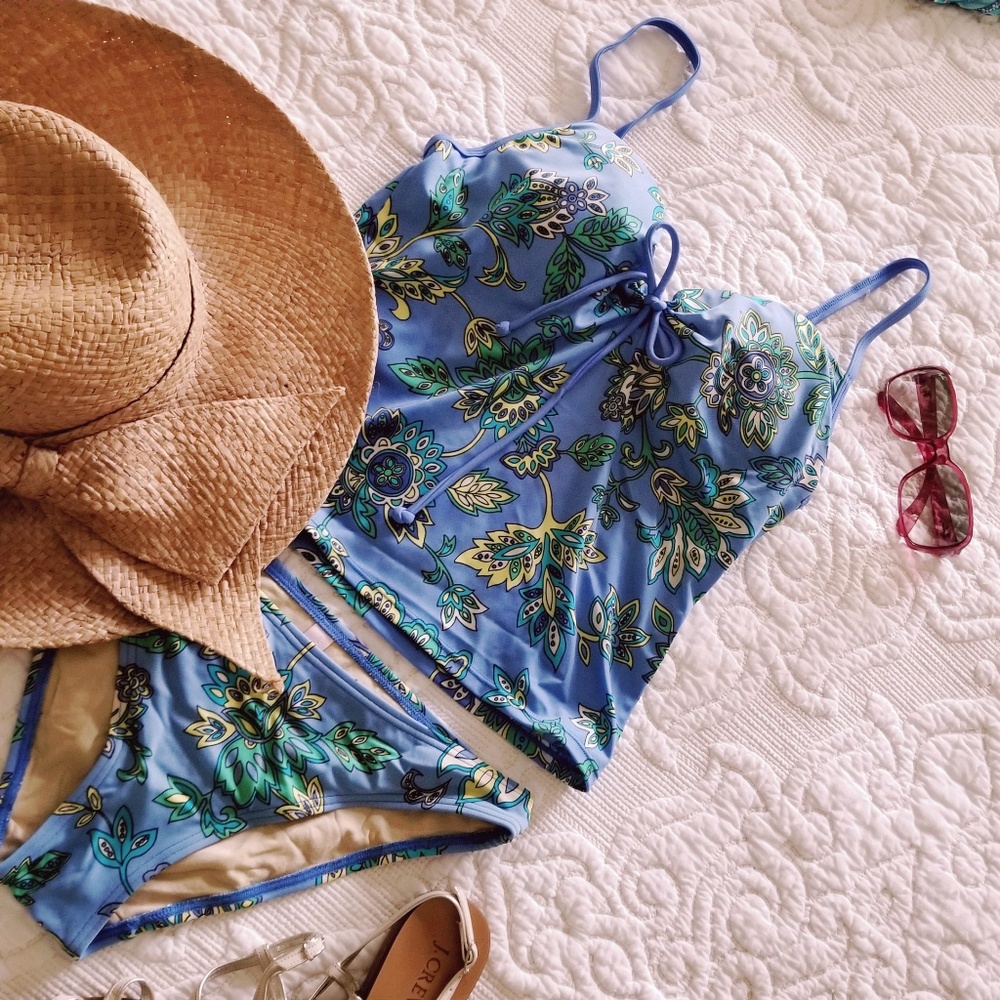 VS Floral Tankini Swimsuit